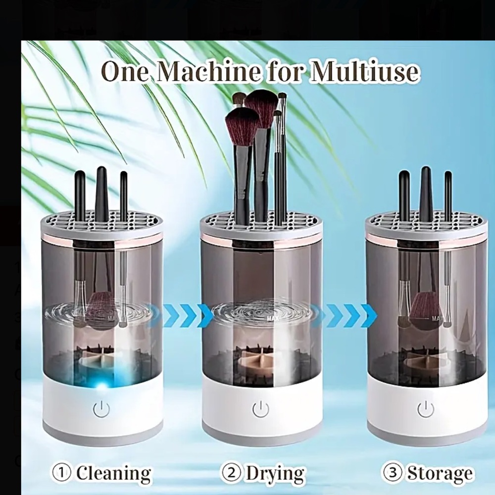 Electric Makeup Brush Cleaner - Picture 2 of 6